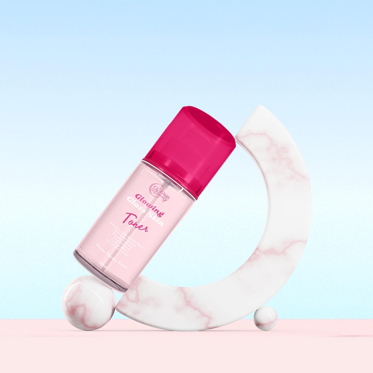 CC Glam and Beauty Glowing Glass Skin Toner 75ml