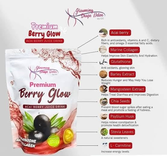 Glowming Shape Detox Premium Berry Glow