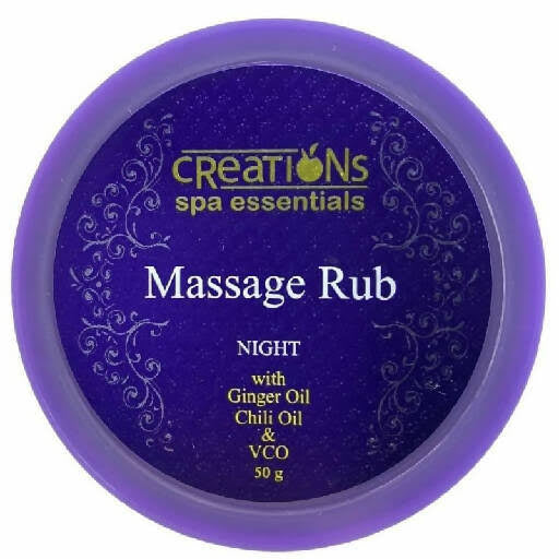 Creations Spa Essentials Massage Rub 50g