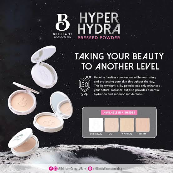 Brilliant Colours Hyper Hydra Pressed Powder