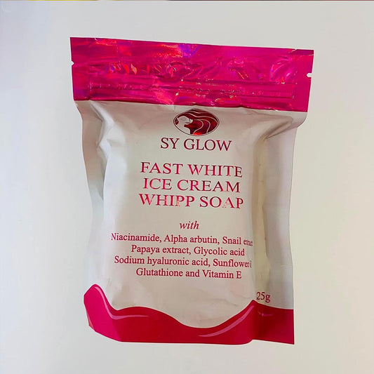SY Glow Ice Cream Whipped Soap 125g