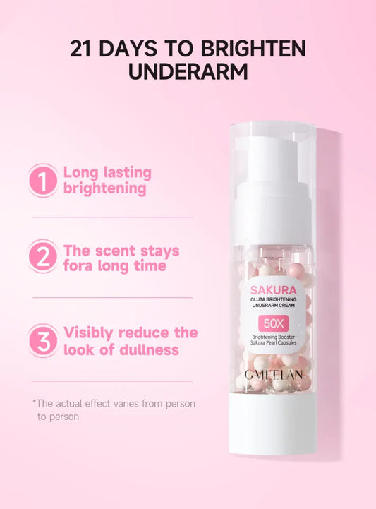 Gmeelan Sakura Gluta Brightening Underarm Cream 30g