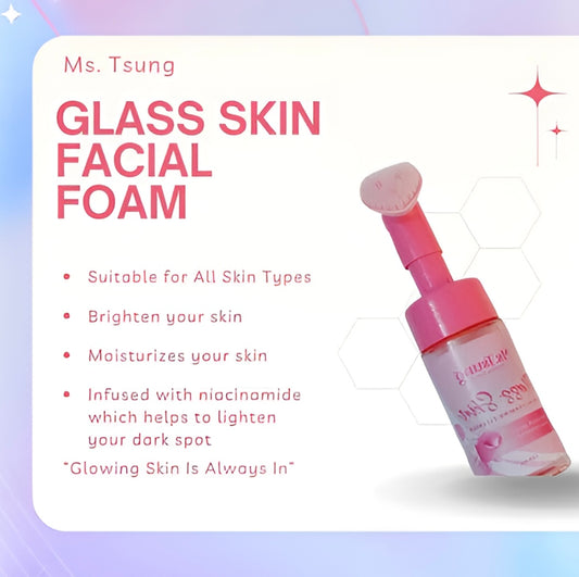 Ms Tsung Glass Skin Facial Foam 100ml