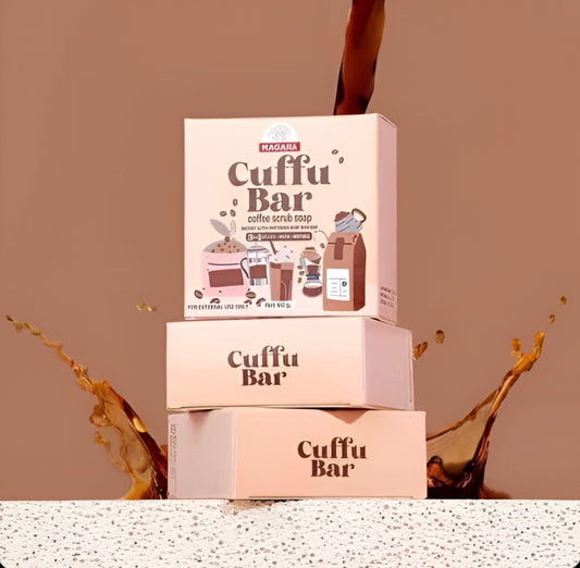 Cuffu Bar Coffee Scrub Soap 60g