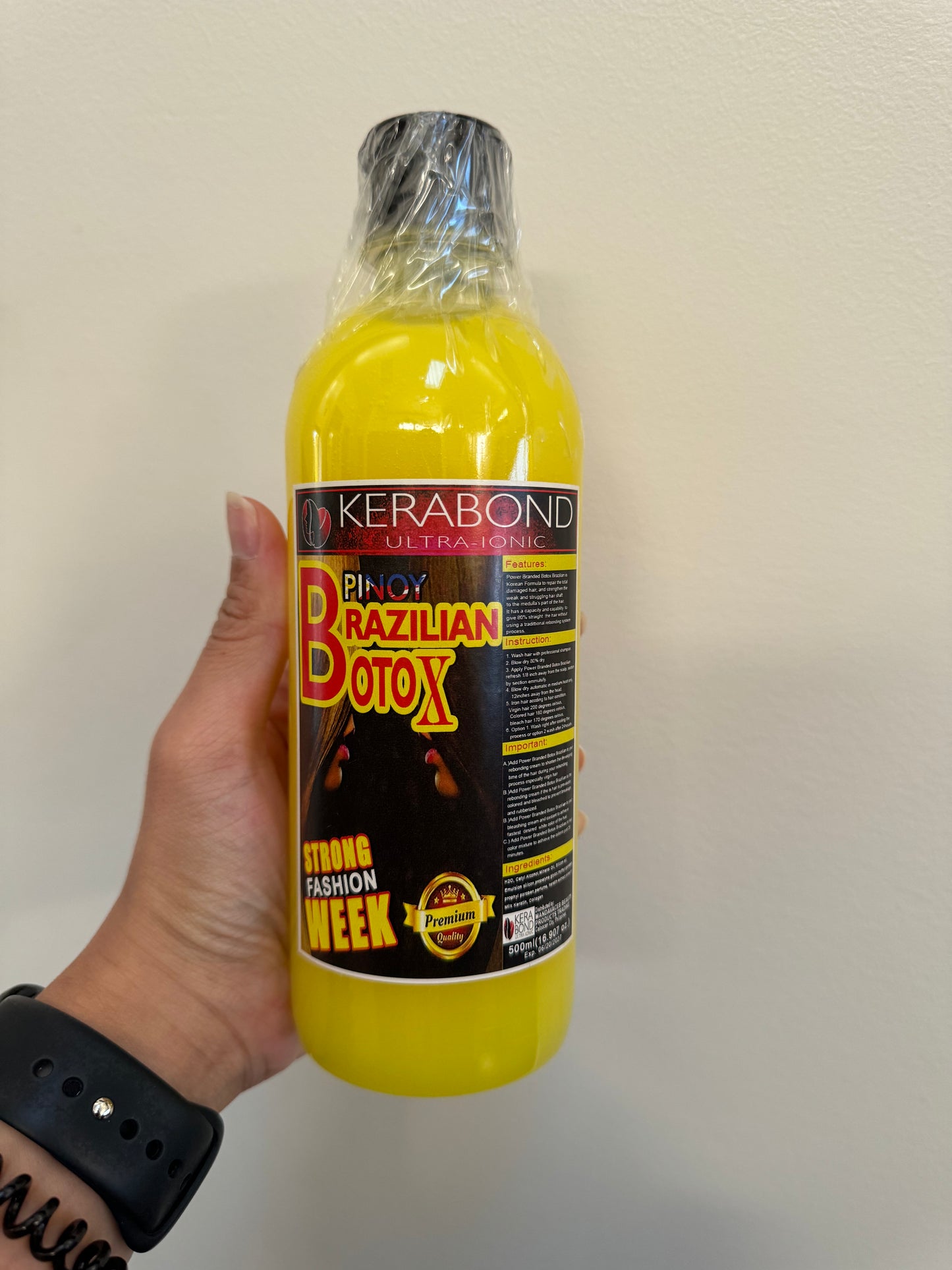 Kerabond Brazilian Botox 500ml STRONG