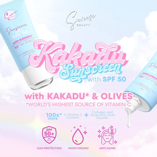 Sereese Beauty Sunscreen SPF 50 with Kakadu 50g
